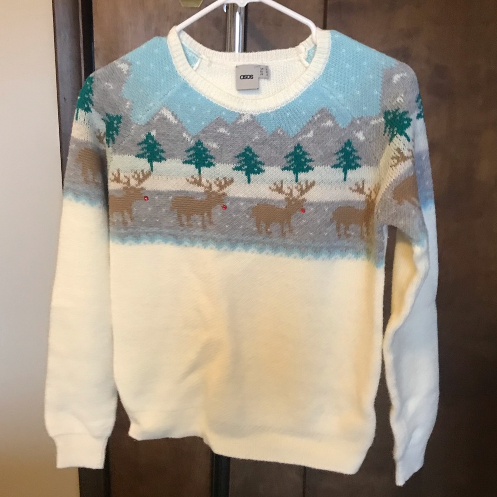 Adorable Reindeer Sweater